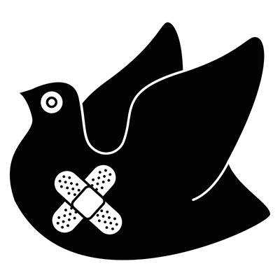 Peace dove Slava Ukraini