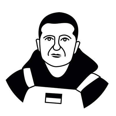 Volodymyr Zelensky Ukrainian President